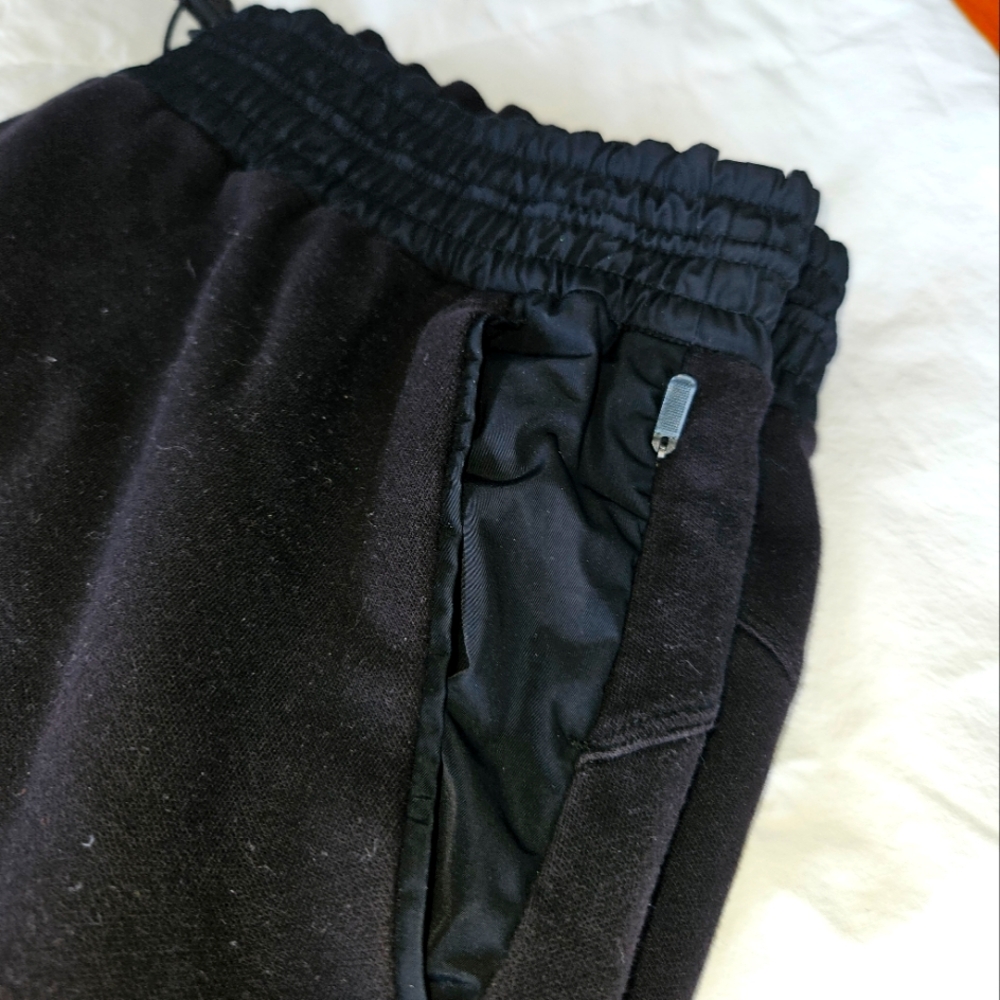 ATHLETA Black Crop Wide Bottom Women's Pants - Picture 1 of 7